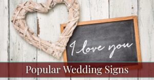 See the most popular custom wedding signs