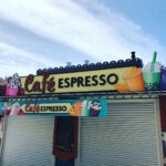 Custom business signage for Cafe Espresso