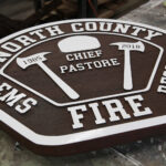 Commercial signage for North County EMS Fire Rescue